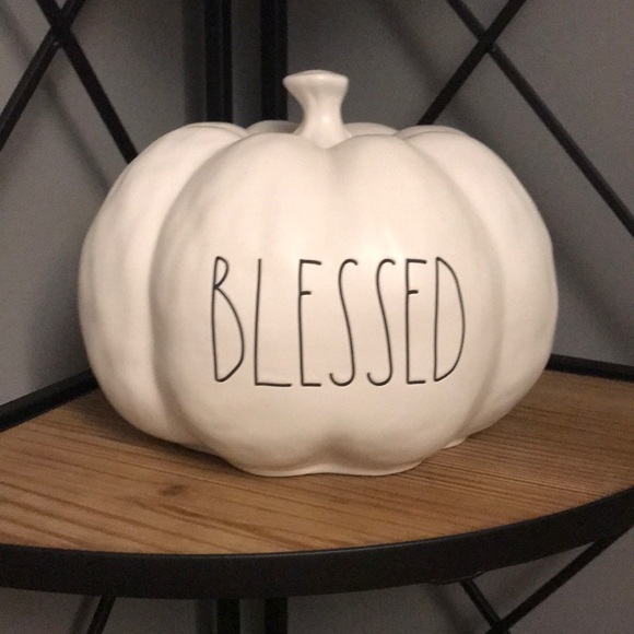 Rae Dunn Other - “Blessed” large pumpkin -Rae Dunn